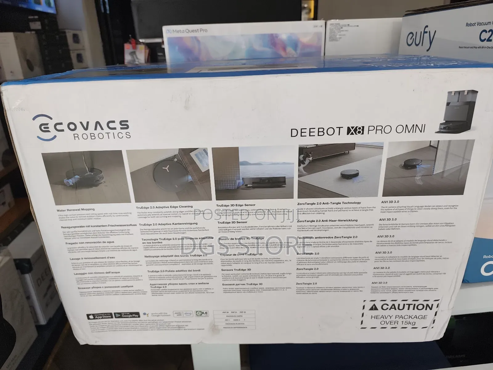 Ecovacs Deebot X8 Pro Omni Robotics Vacuum Cleaner