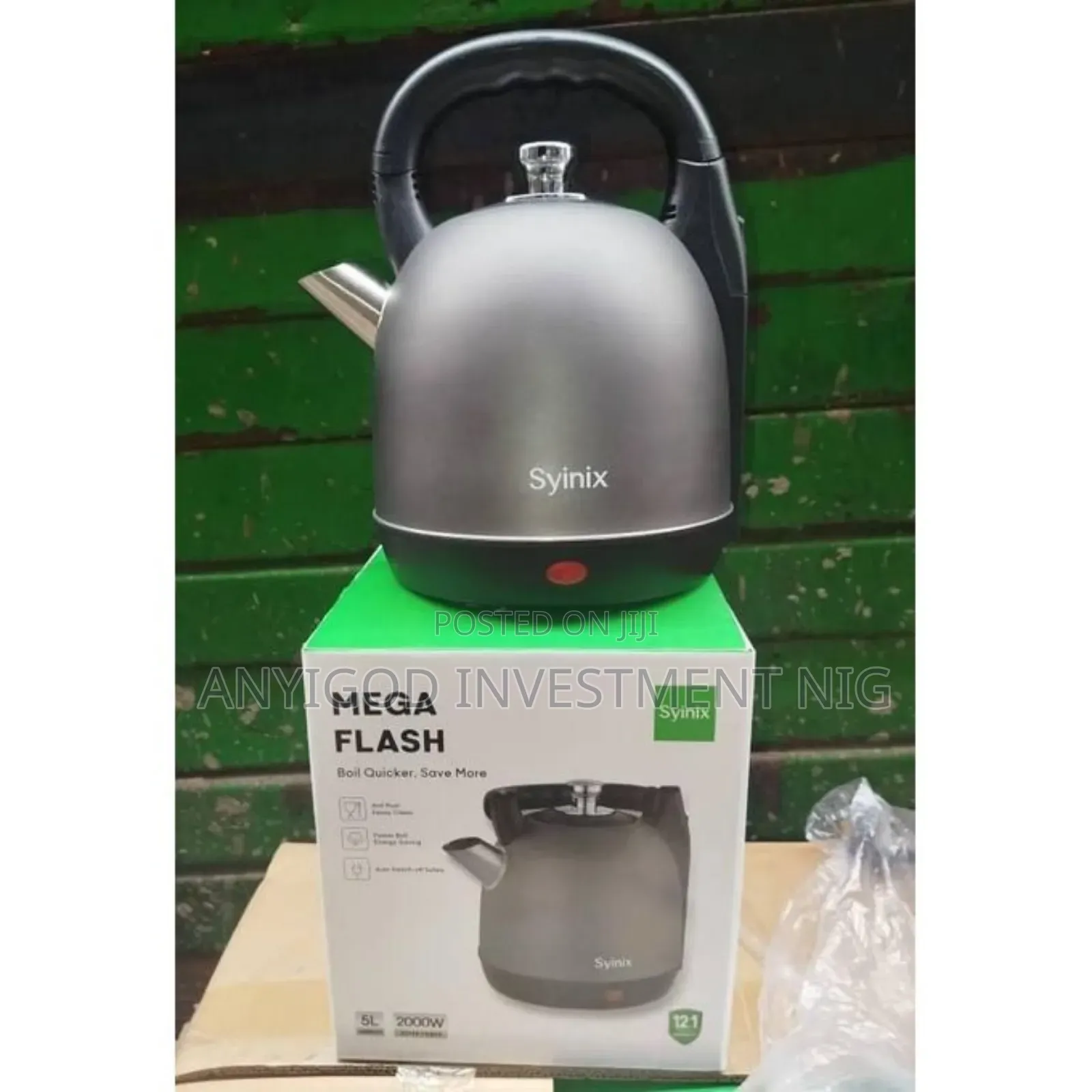 5.0 Litres Synix Electric Foldable Kettle