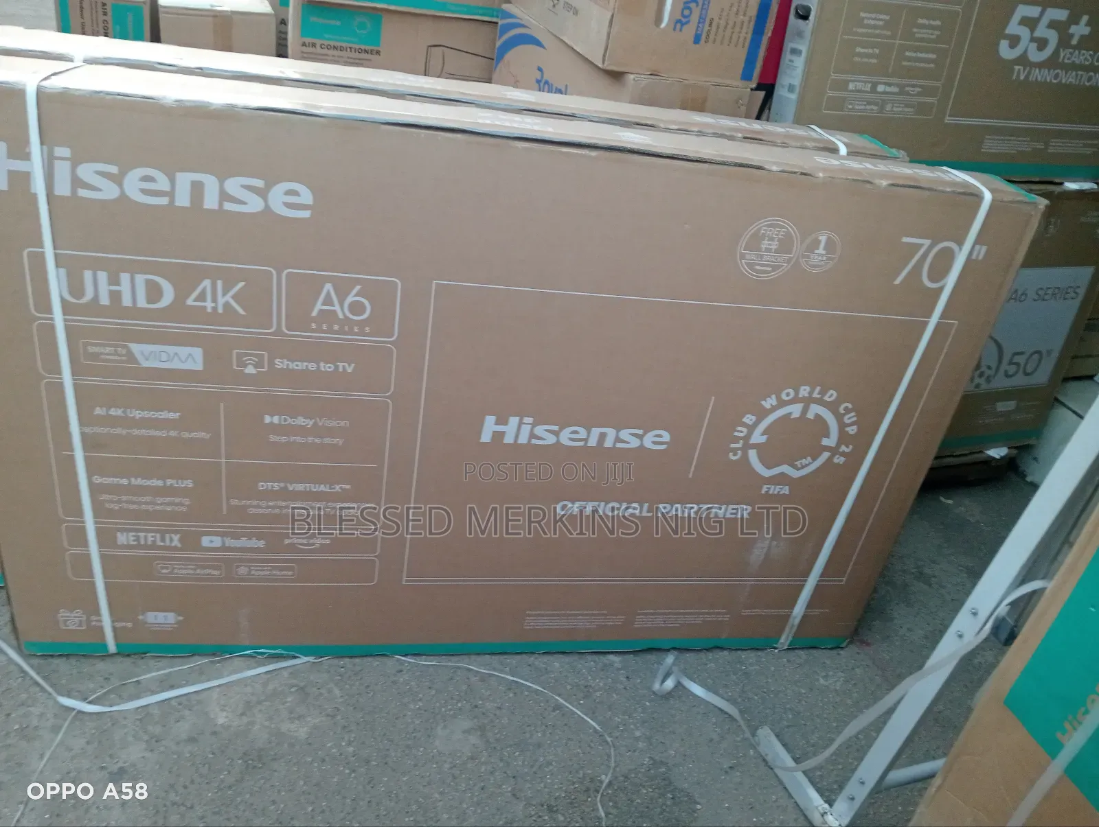 Hisense 70" Uhd Television 70a6q