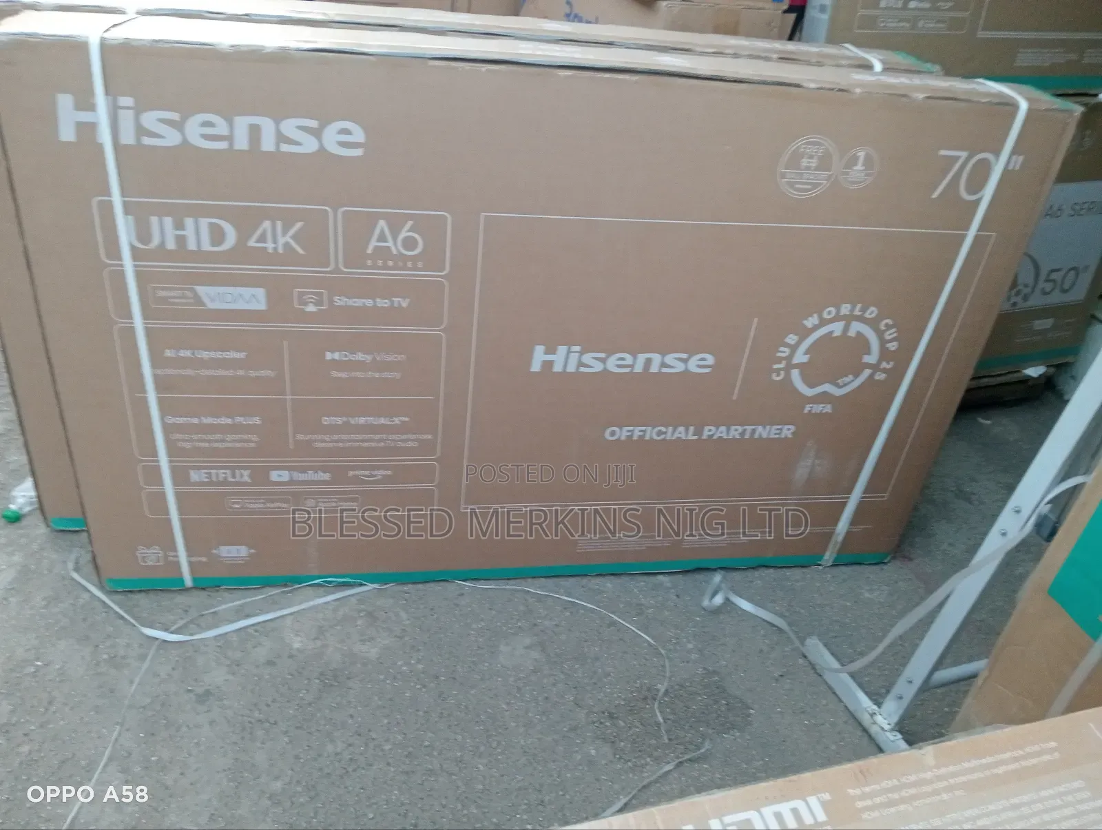 Hisense 70" Uhd Television 70a6q