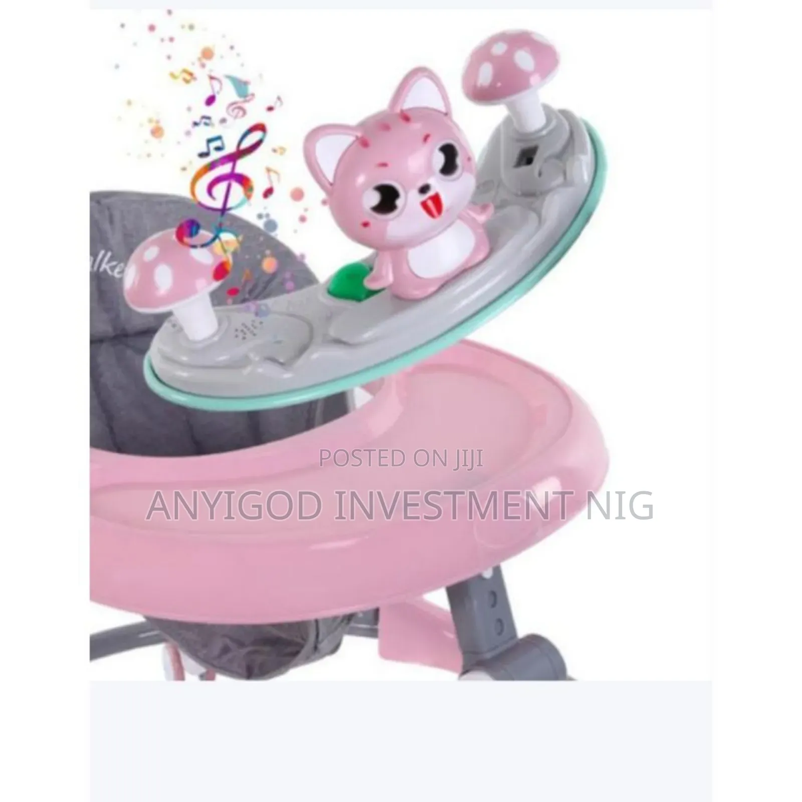 Convertible Multifunction 2 in 1 Baby Walker With Music