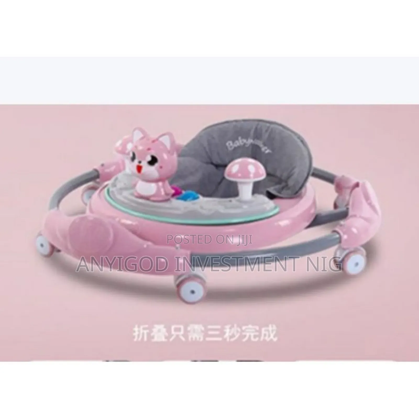 Convertible Multifunction 2 in 1 Baby Walker With Music