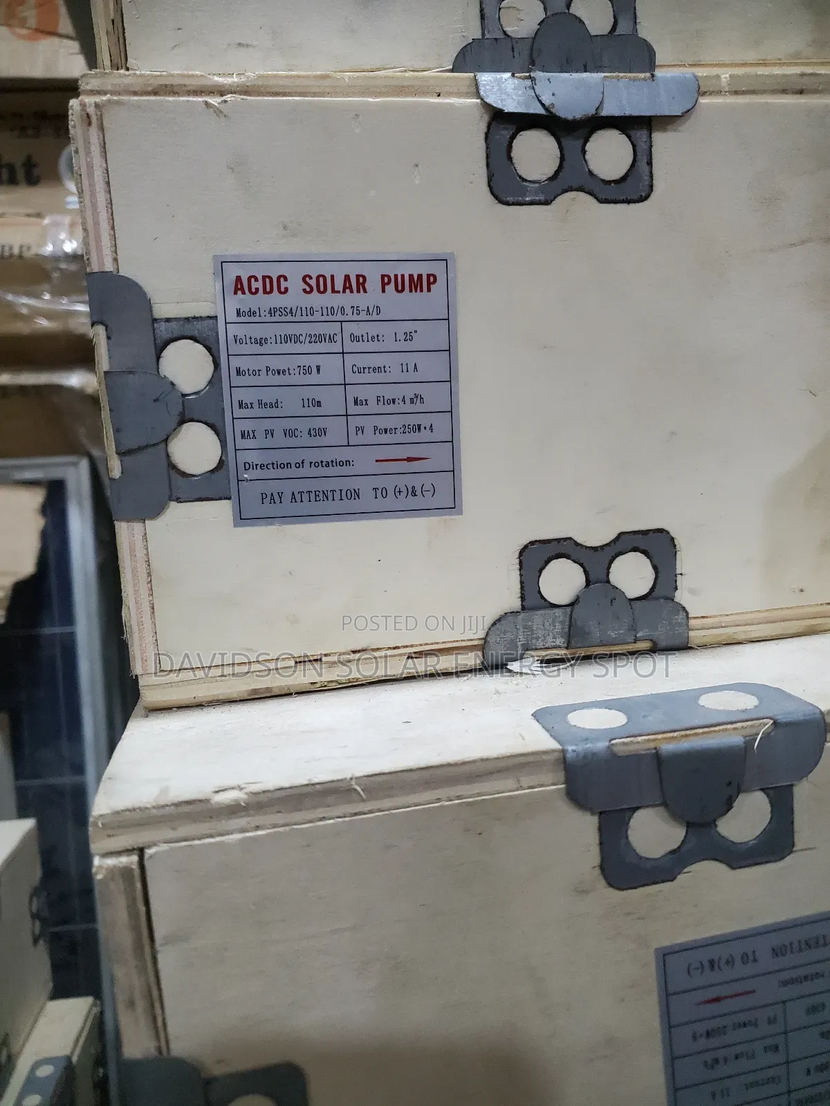 2.5hp Solar Pumping Machine Ac and Dc My Home