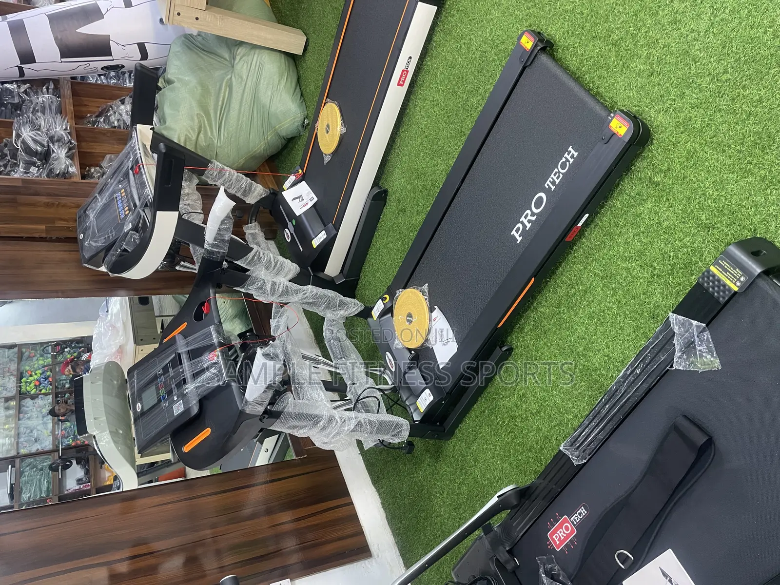 Pro Tech 2hp Treadmill Machine With Massger and Twister