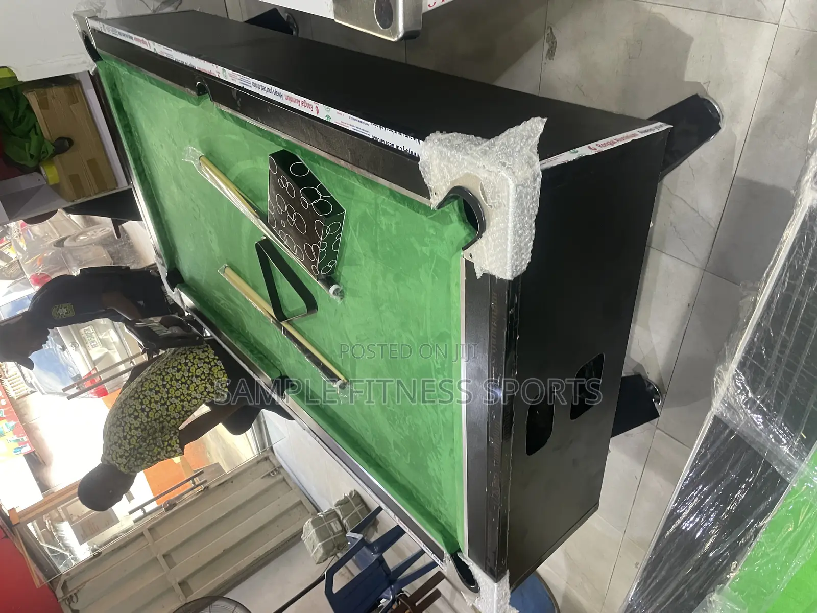 7ft Locally Made Marble Top and Coin Operated