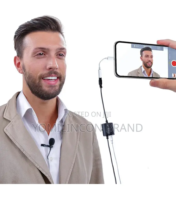 Ik Multimedia Irig Mic Lav Lapel Microphone, Omnidirectional Condenser