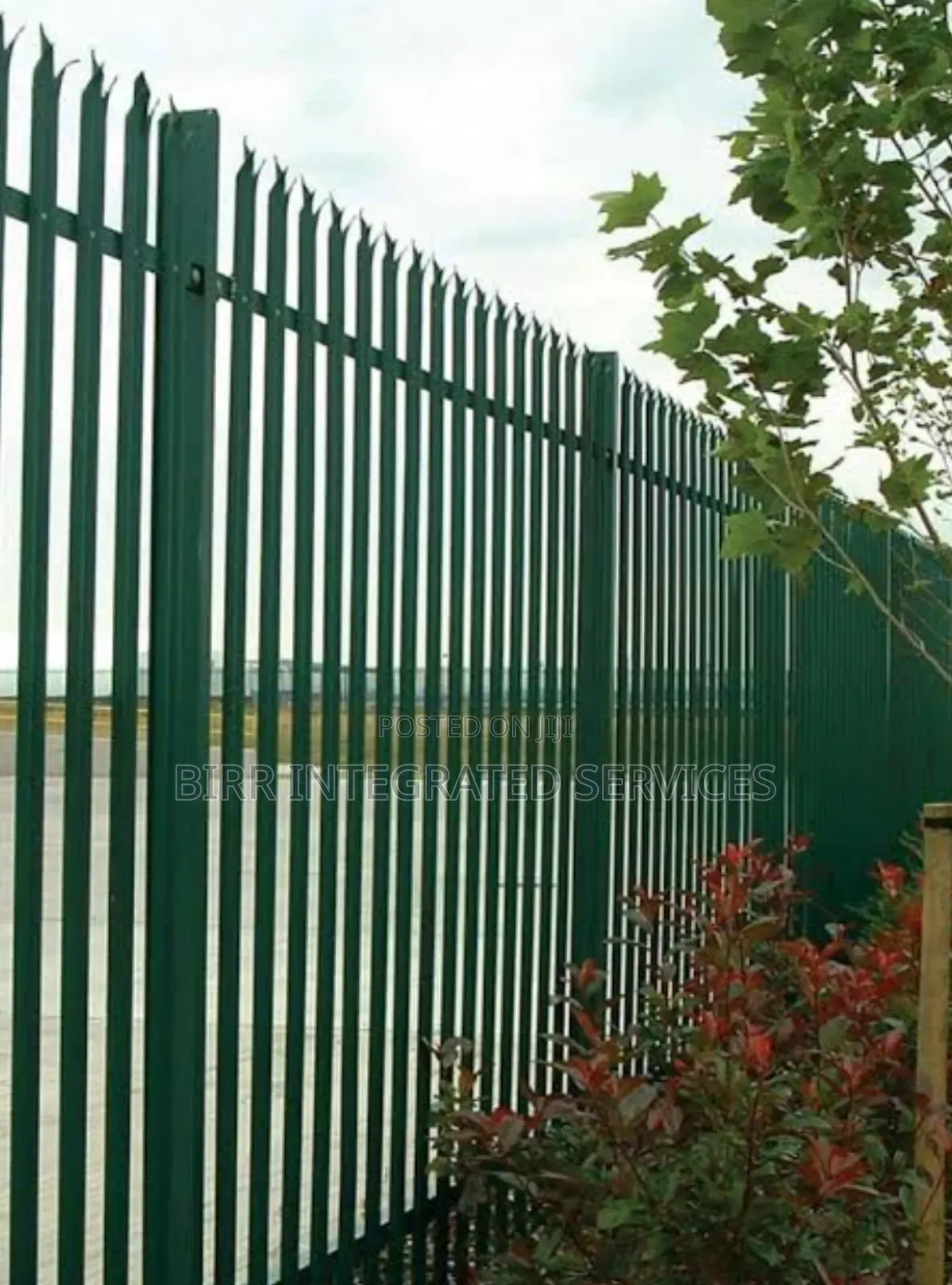See Through Palisade Gate Fabrication