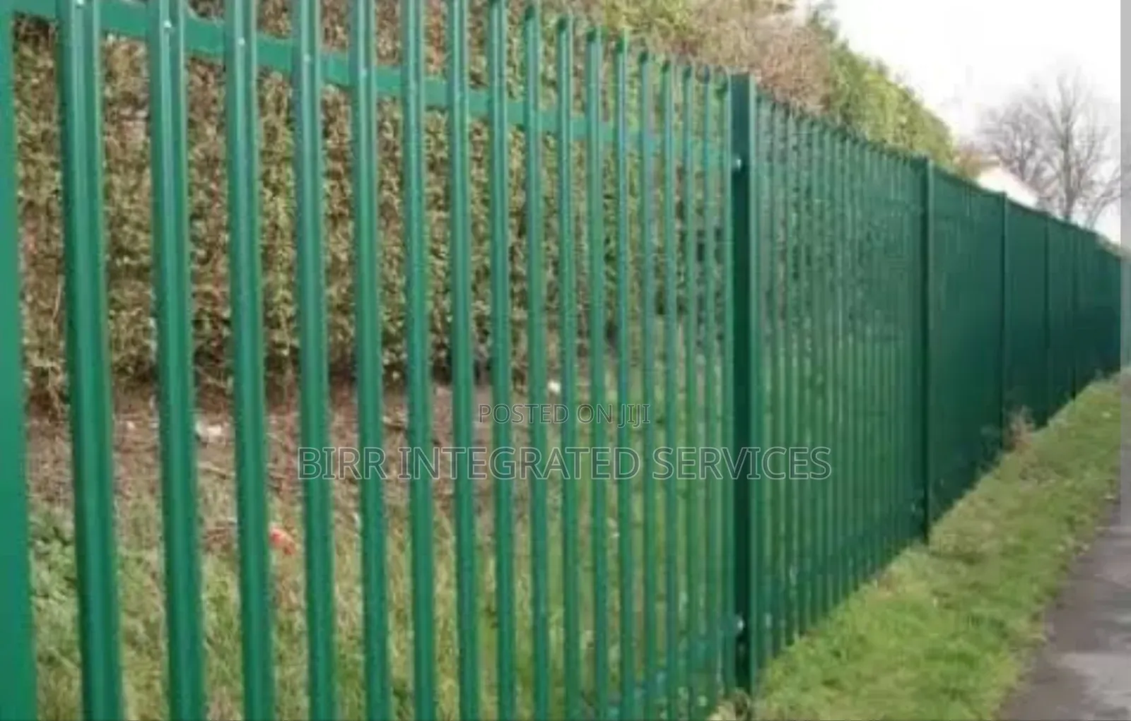 See Through Palisade Gate Fabrication