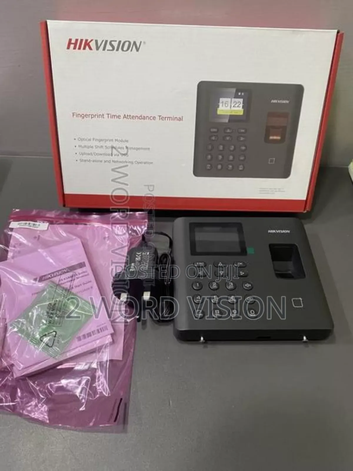 K1a802 Pro Series Fingerprint Time and Attendance Terminal