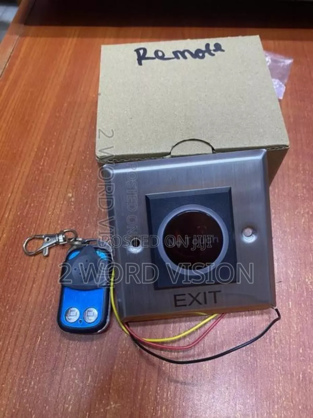 Infrared (Touchless) Door Exit Button With Remote Control