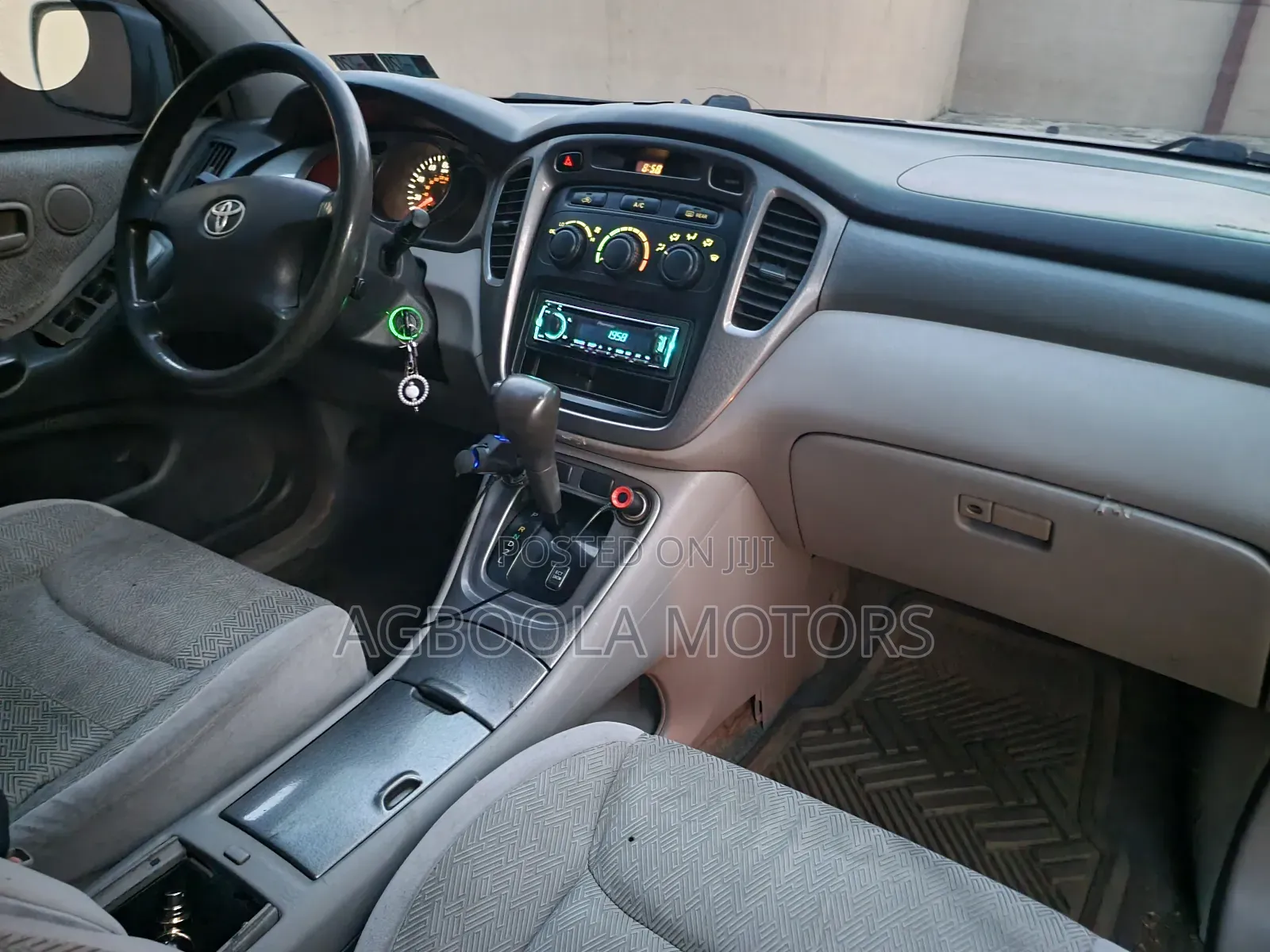 Toyota Highlander V6 FWD 2003 Silver