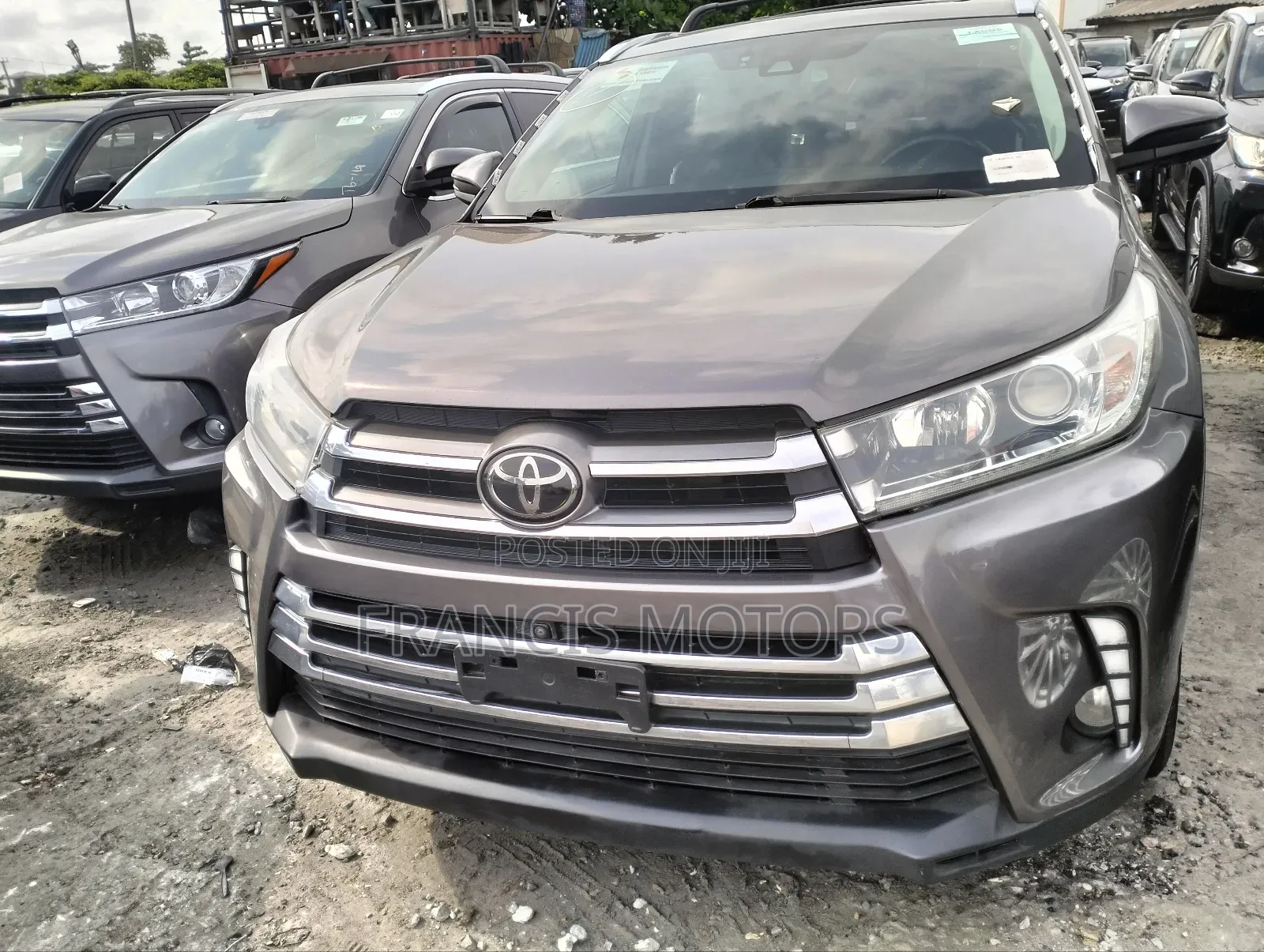 Toyota Highlander Limited Platinum 4x4 V6 (3.5L 6cyl 8A) 2018 Gray