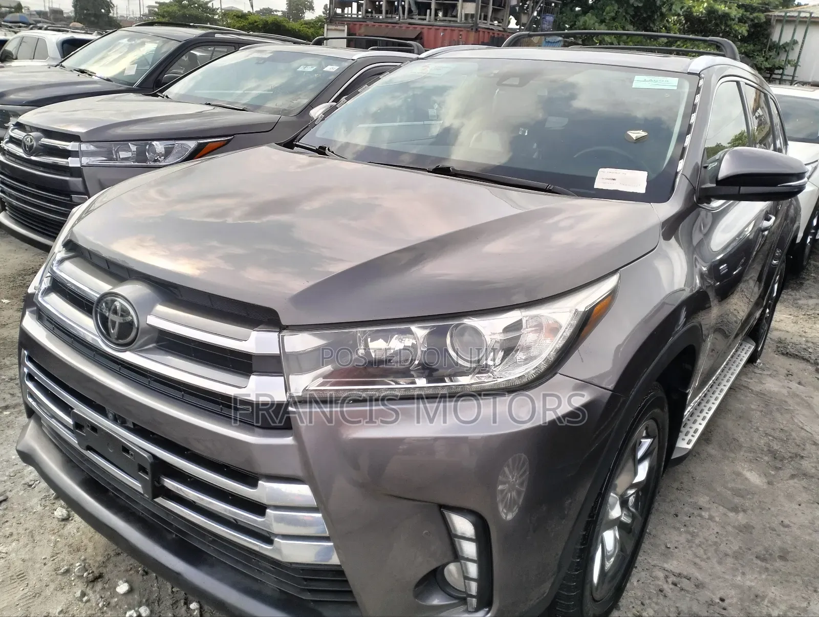Toyota Highlander Limited Platinum 4x4 V6 (3.5L 6cyl 8A) 2018 Gray