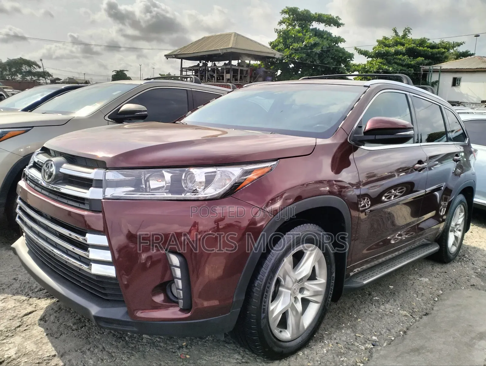 Toyota Highlander Limited Platinum V6 4x4 (3.5L 6cyl 6A) 2016 Burgundy