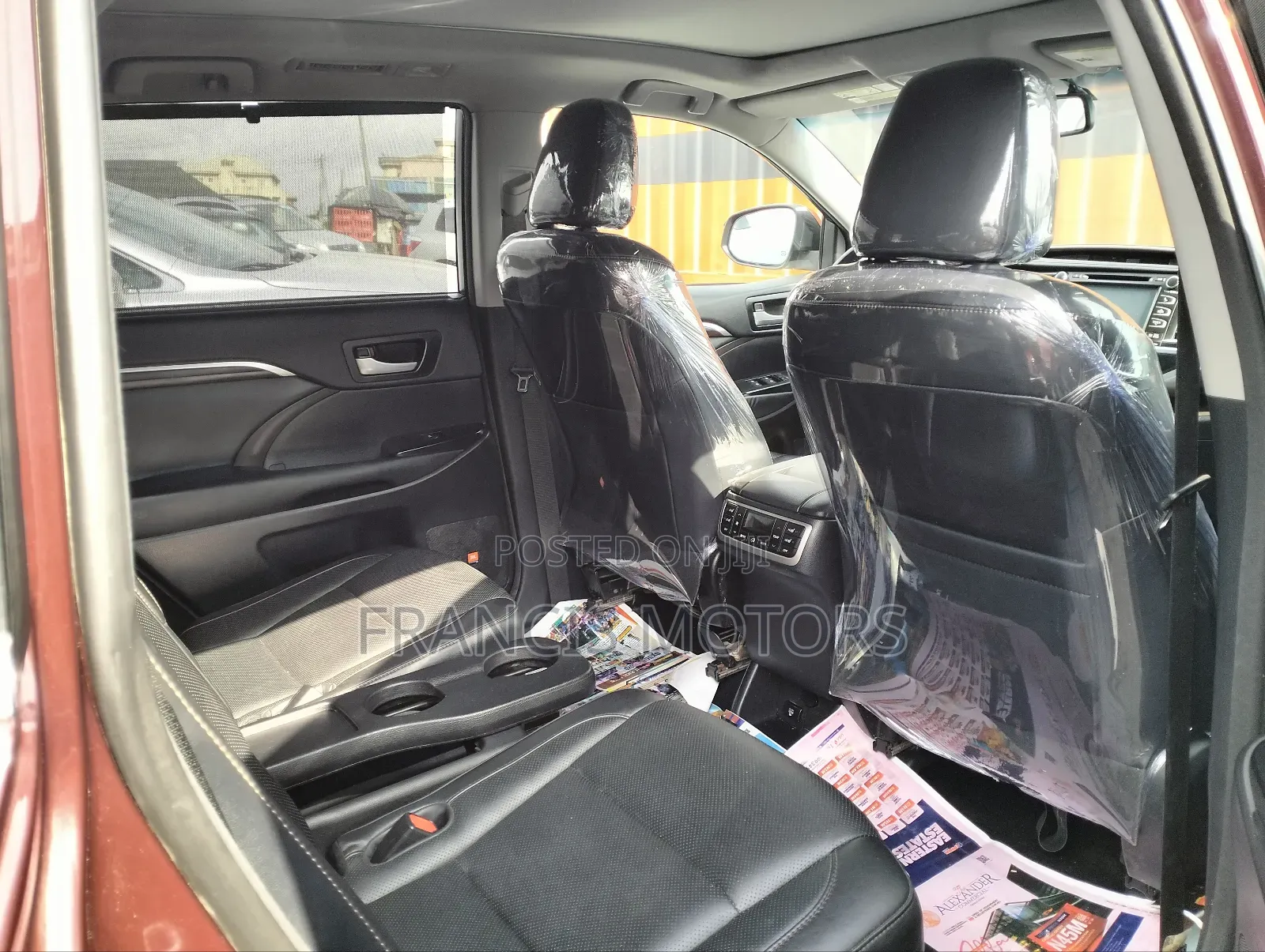 Toyota Highlander Limited Platinum V6 4x4 (3.5L 6cyl 6A) 2016 Burgundy