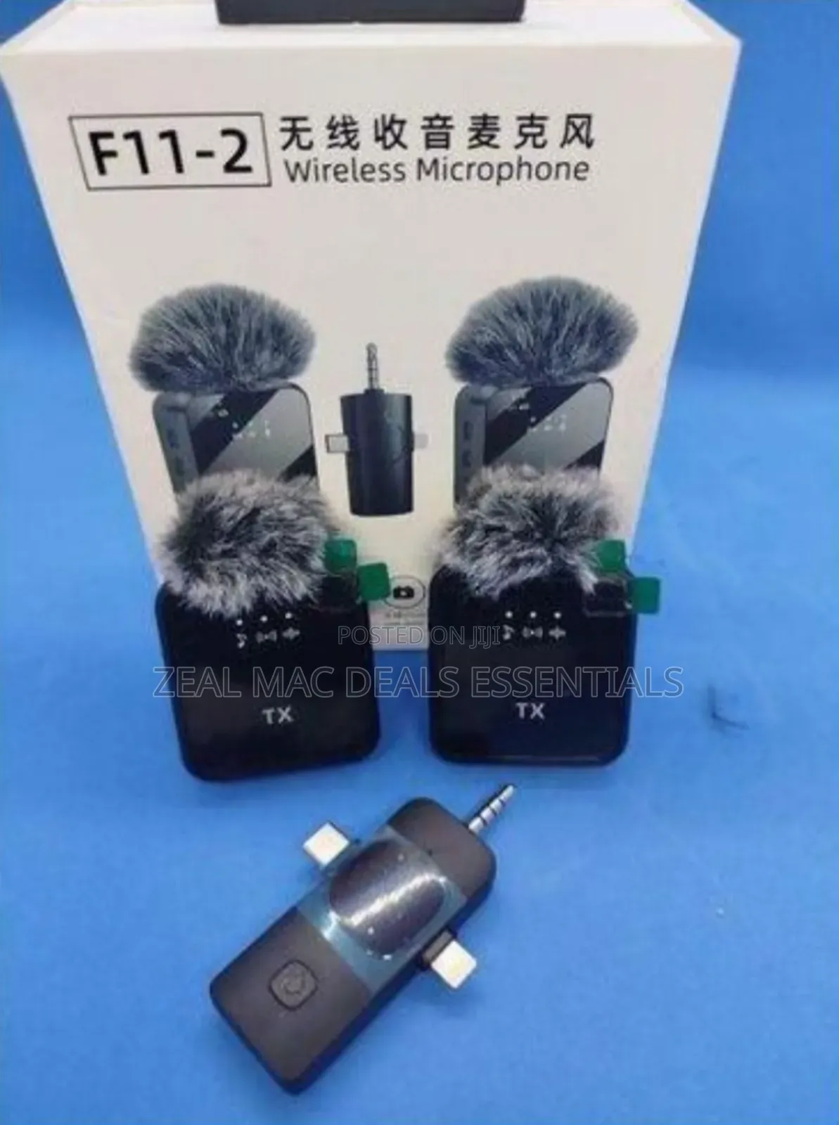 F11-2. 3in1 Wireless Microphone