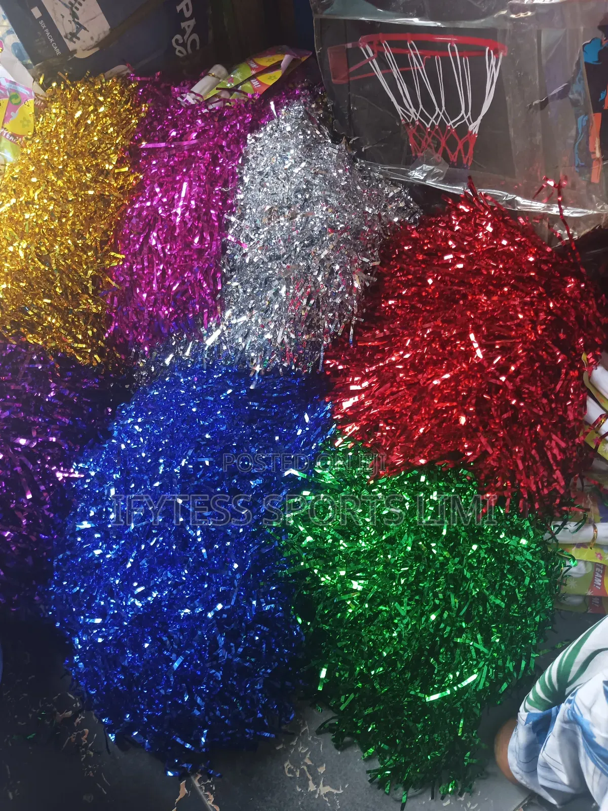 New Arrivals Brand New Pom Poms 7colors254