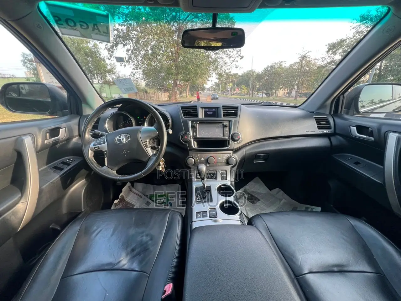 Toyota Highlander 3.5L 4WD 2013 Black