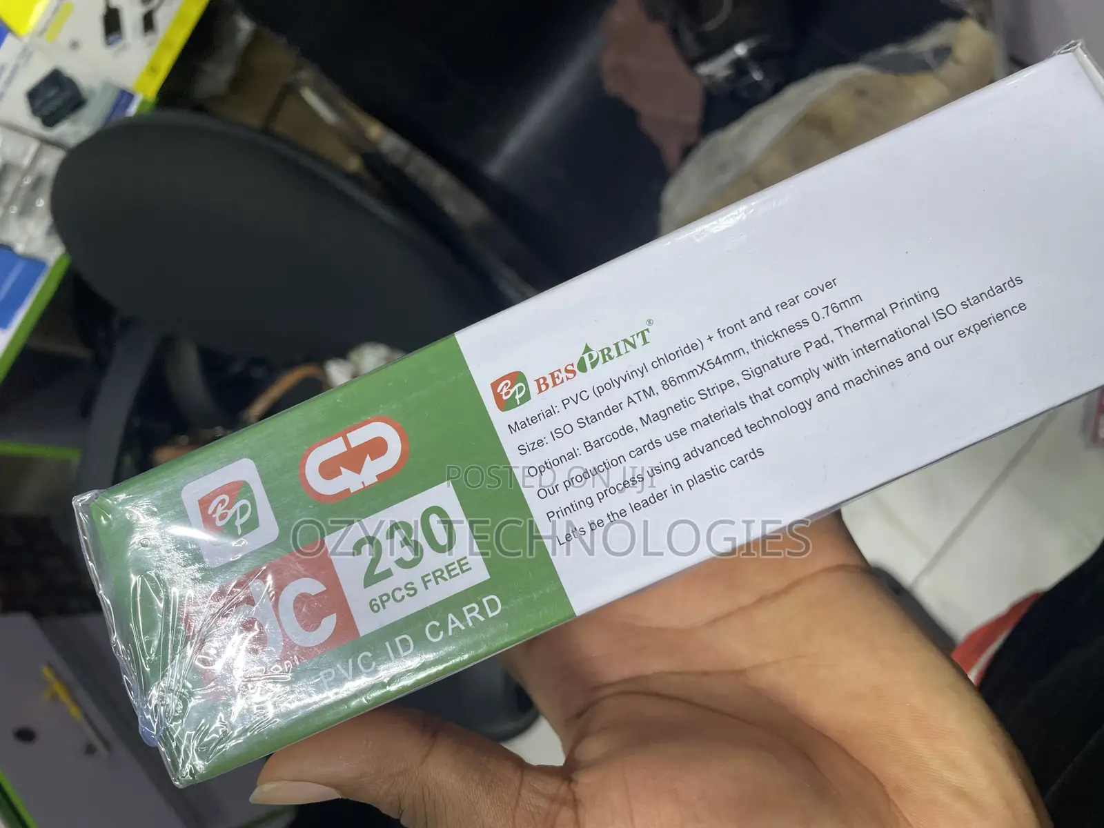 PVC Inkjet Id Cards
