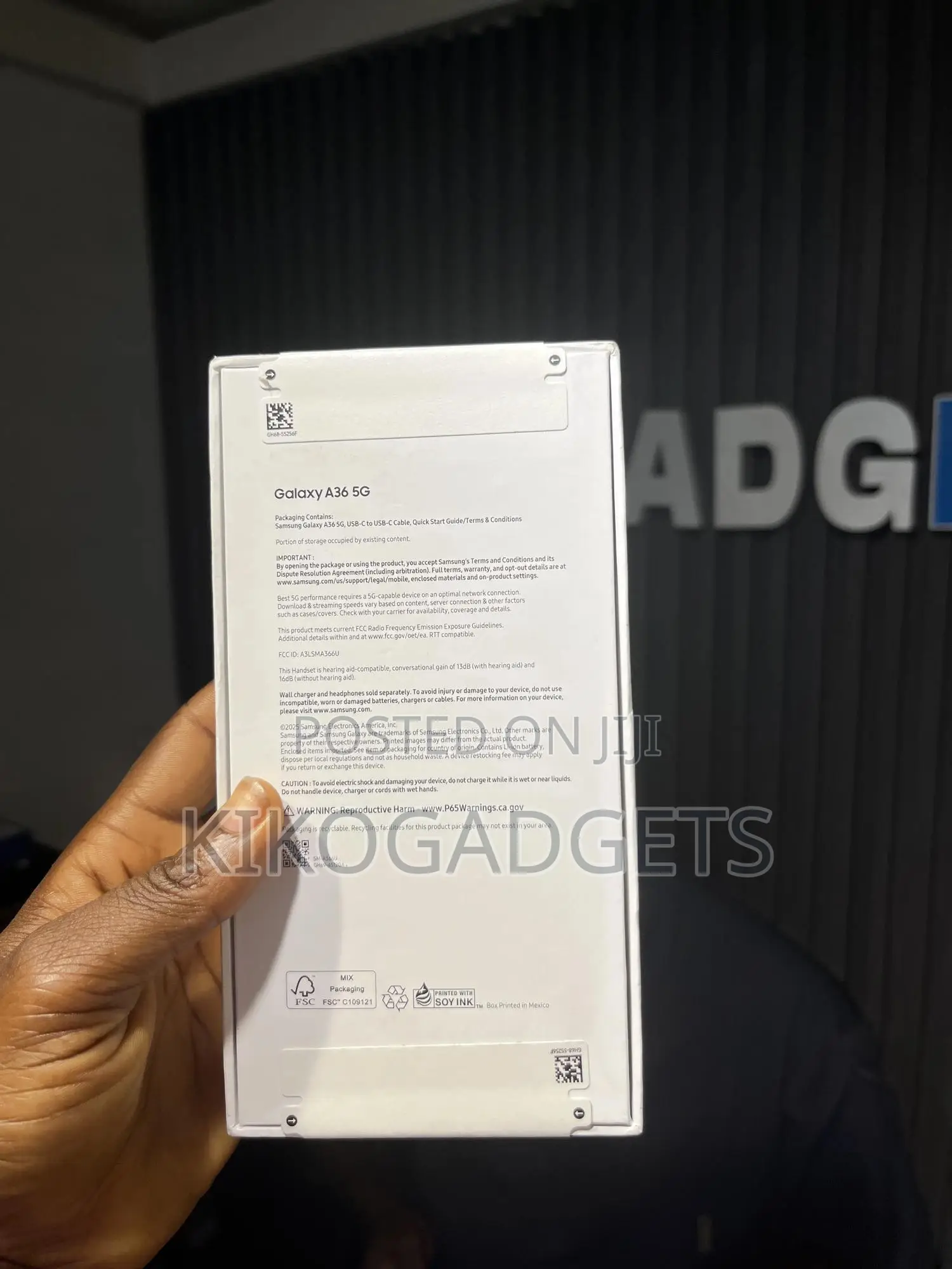 New Samsung Galaxy A36 128 GB Black