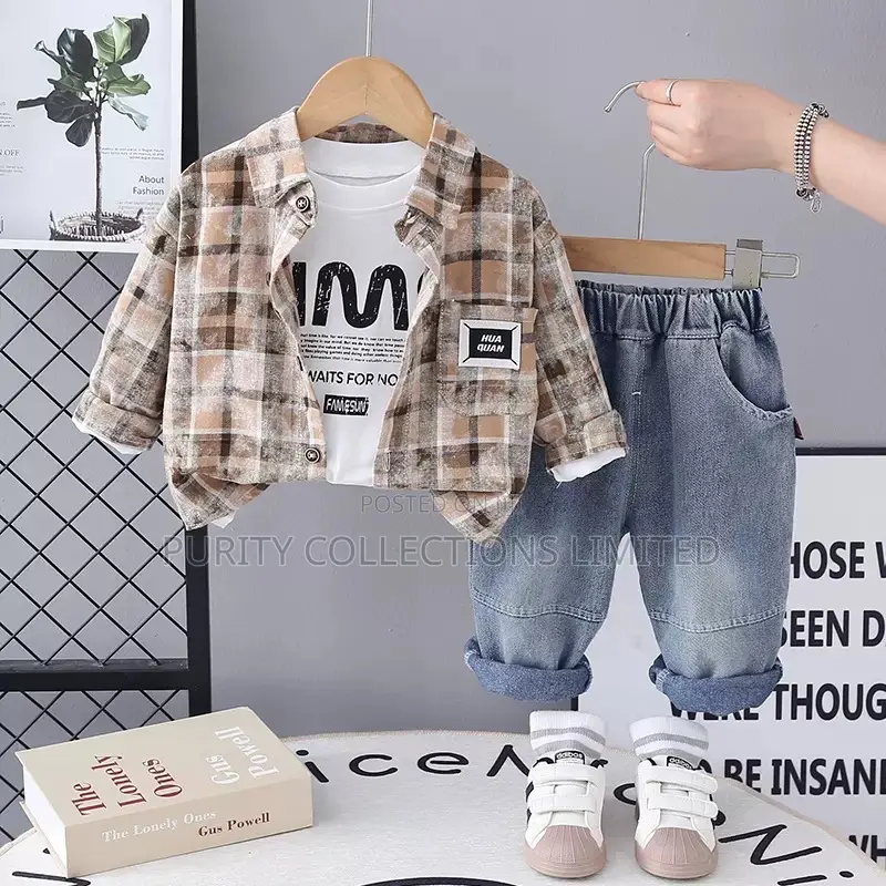 Shirt and Jean Set for Kids