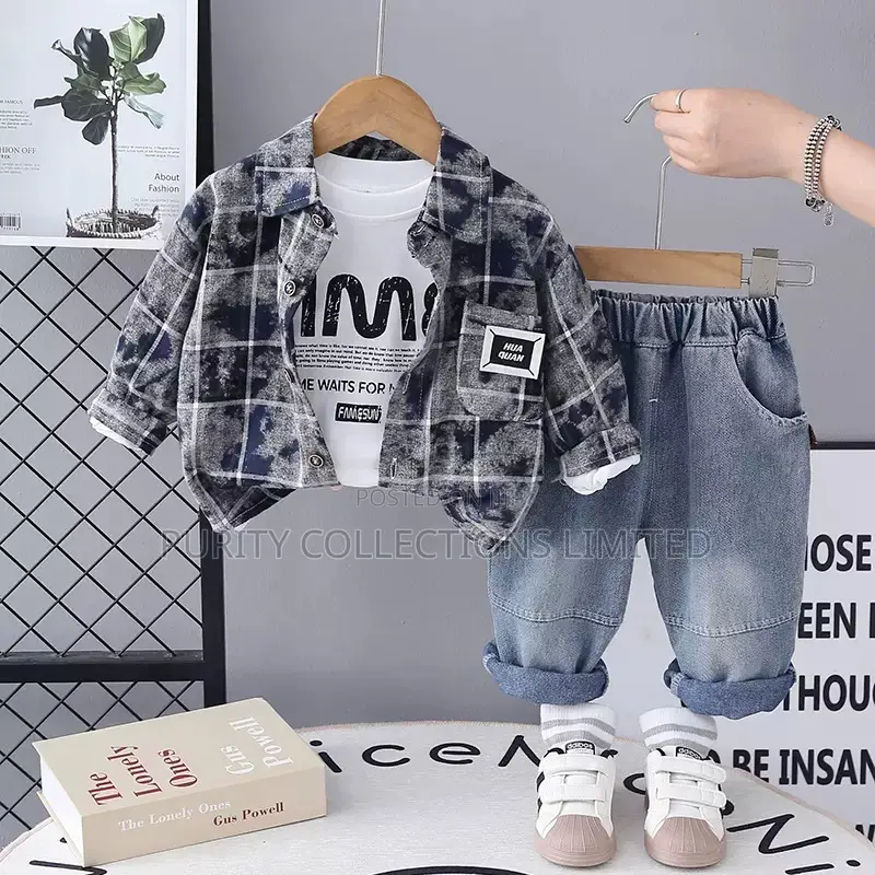 Shirt and Jean Set for Kids