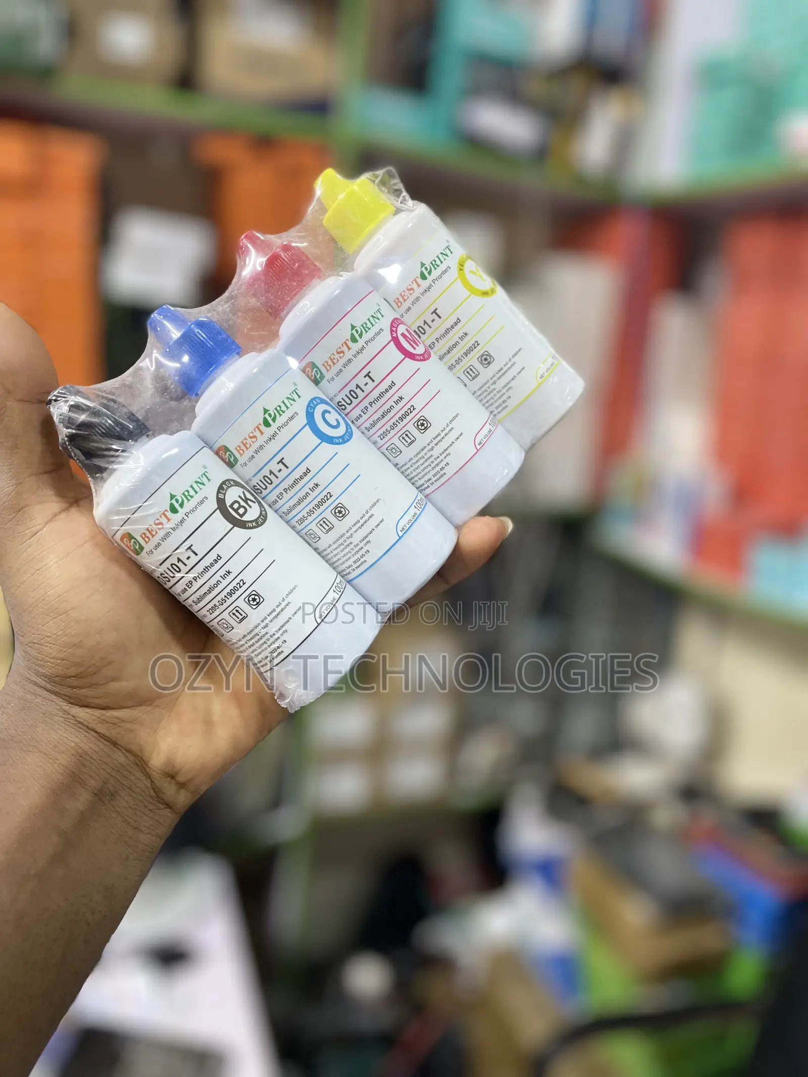 Sublimation Ink (4-Pack Bcmy) 100 Ml