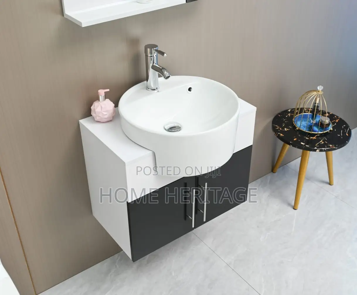 Maat Black Cabinet Basins
