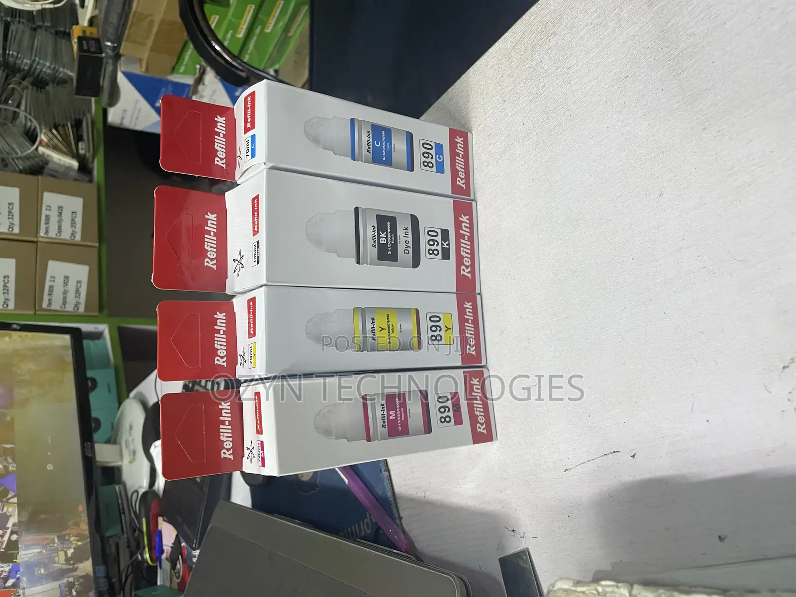 Canon Compatible 4 Colour Refill Ink for G Series Printers