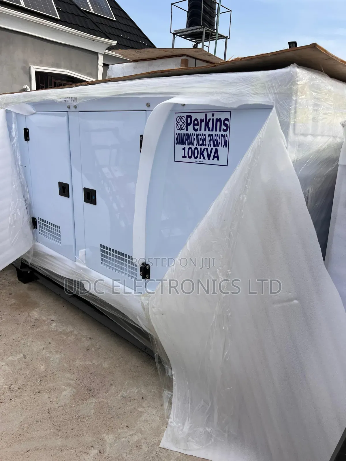 Original Perkins 100kva Soundproof Diesel Generator (Lister)