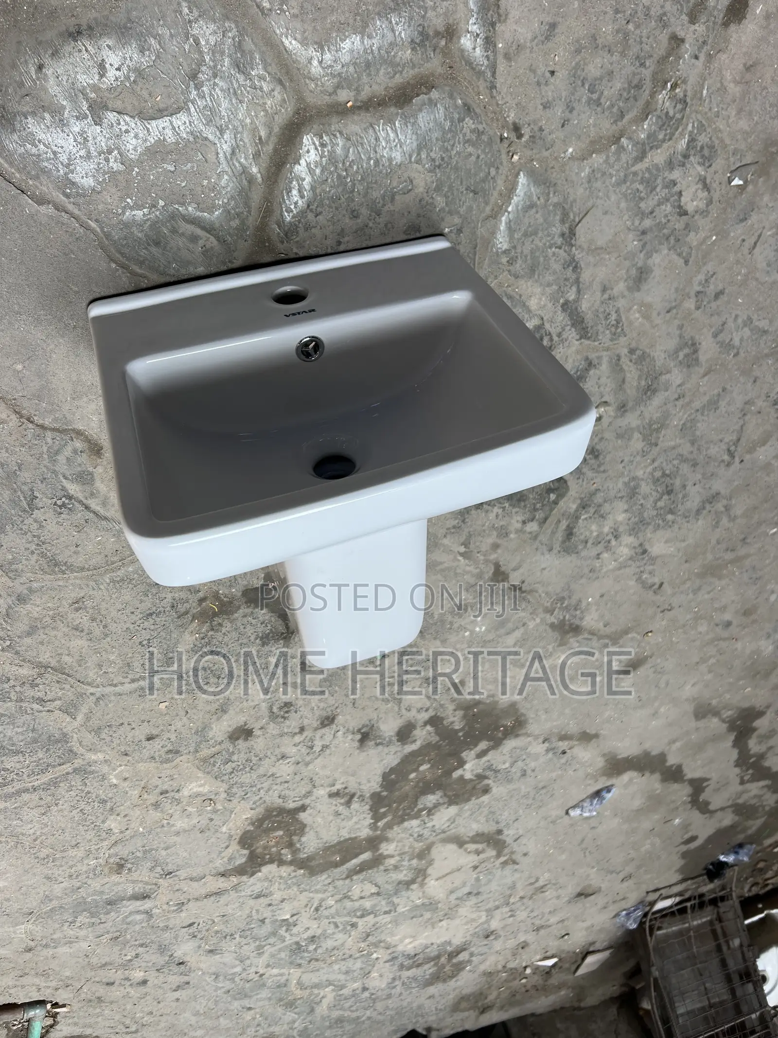 Small Square Wallhung Basin