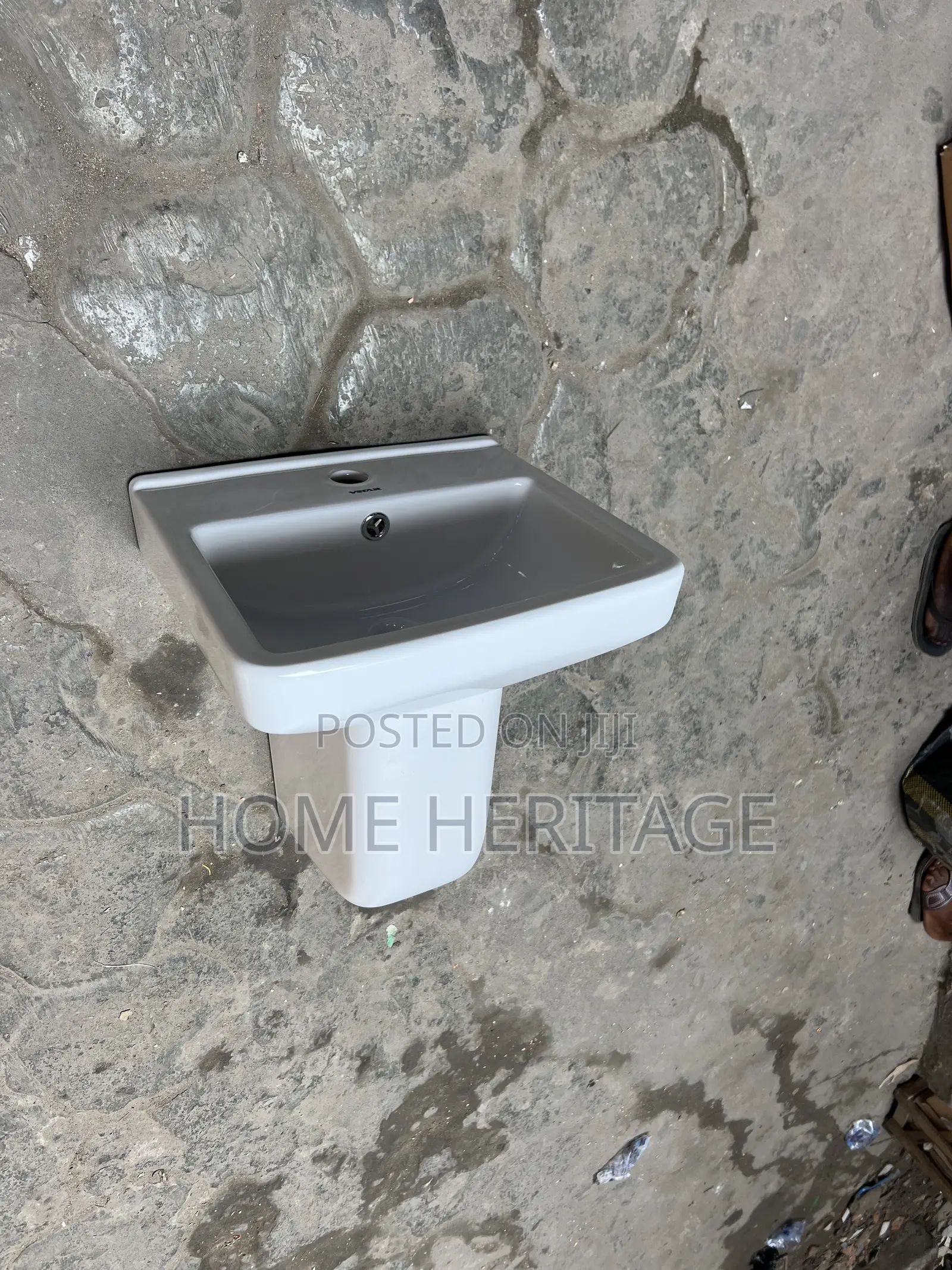 Small Square Wallhung Basin