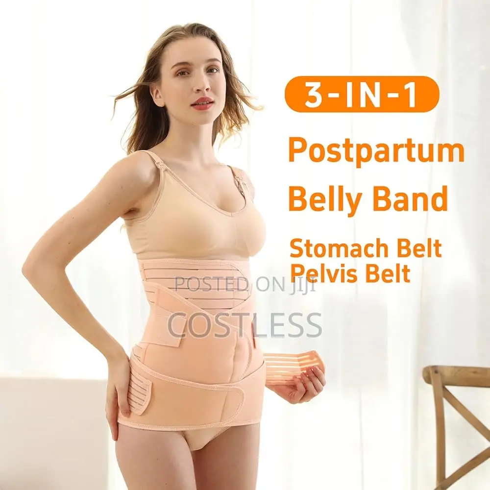 3in1 Corset Postpartum Belly Band Pregnant Women Pelvis Belt Wrap