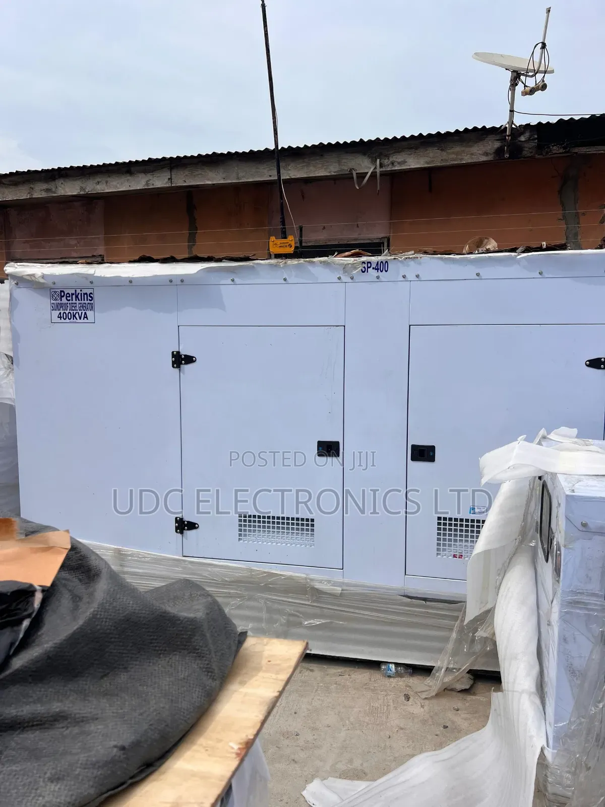 Original Perkins 400kva Soundproof Diesel Generator (Lister)