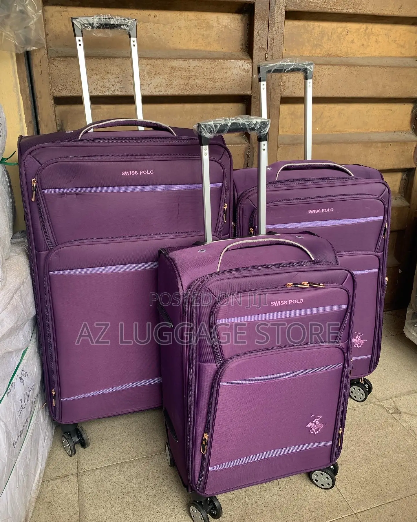 Set of Fabric Luggage Box