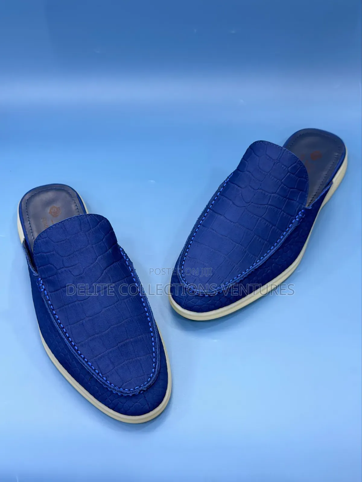 *100% Alligator Leather Loro Piana Halfshoes Available