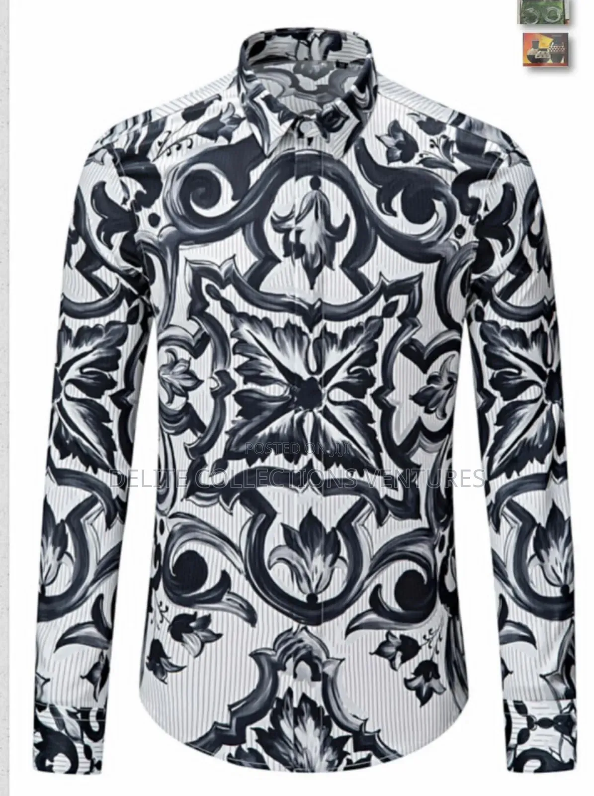 *High Quality Italy Design Slim Fit Slick Shirt Available Now