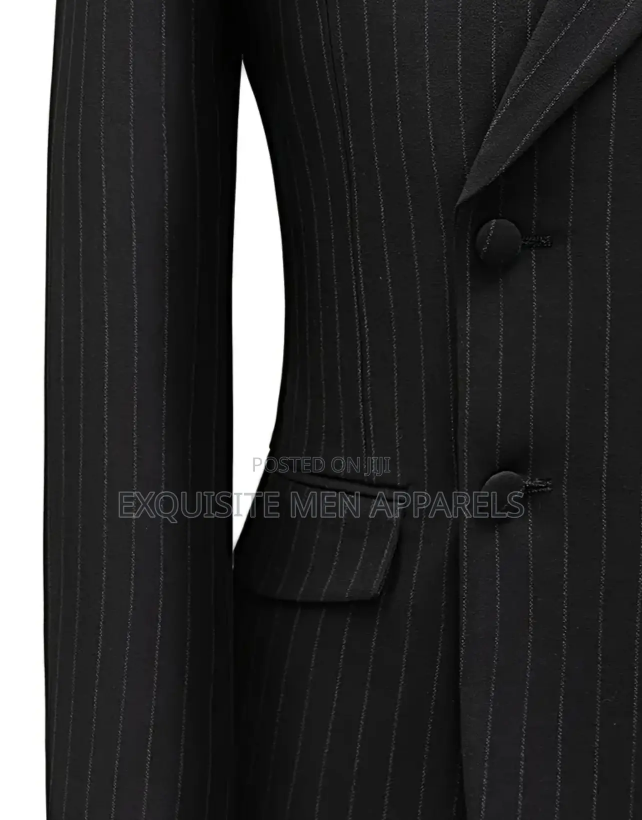 Quality Stripe Double Bread Turkish Men’S Suit