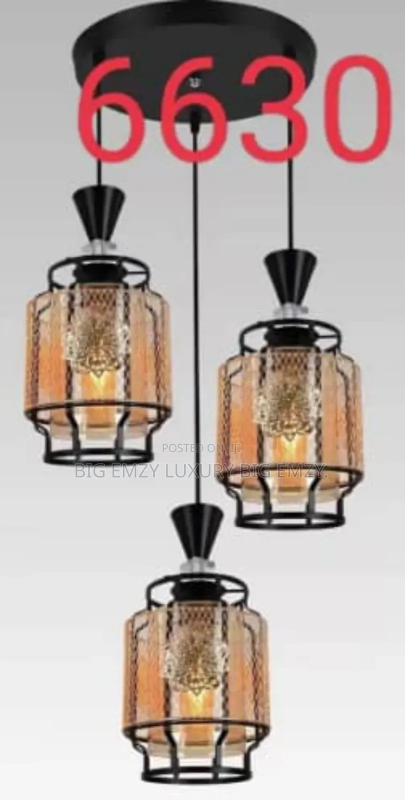 Incandescent Pendant Lights.
