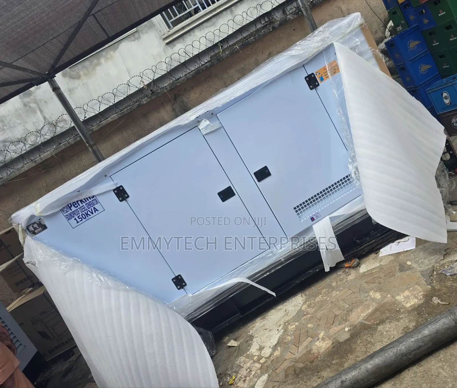 <<>>Heavy-Duty Sp150kva Perkins Diesel Soundproof Gen 2years Wty Coppe