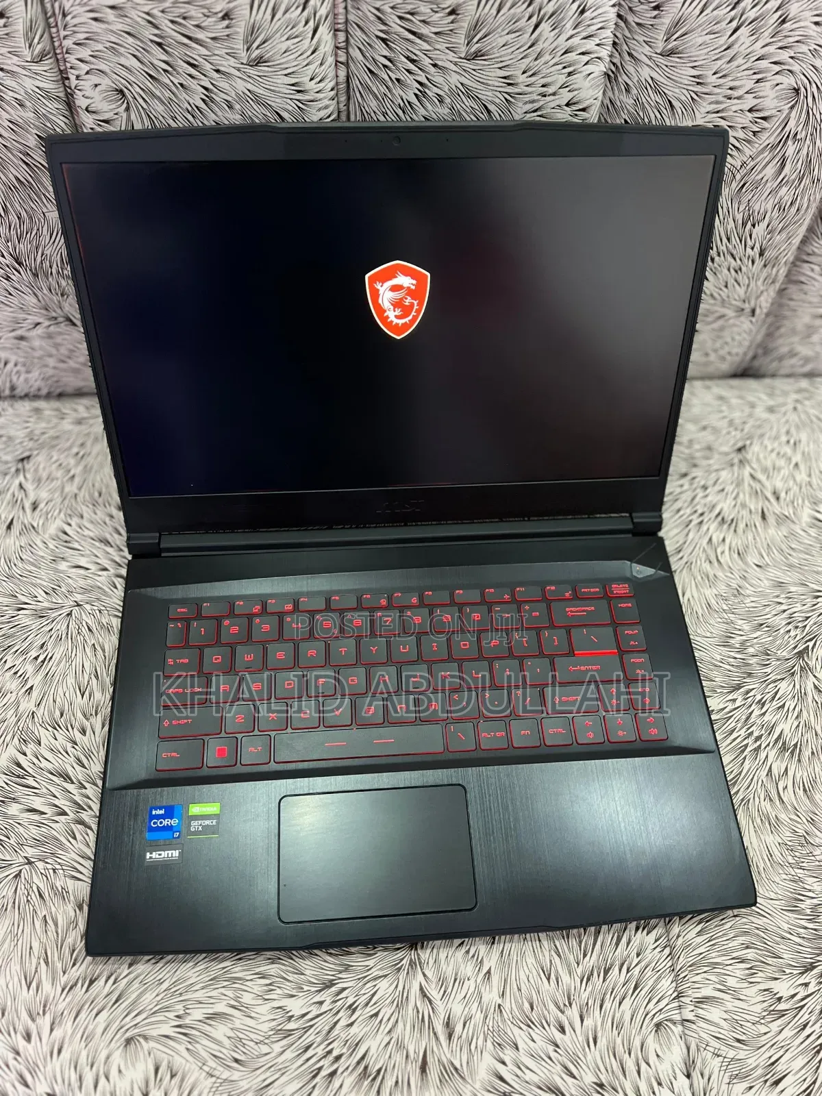 Laptop MSI GF63 16GB Intel Core I7 SSD 1T