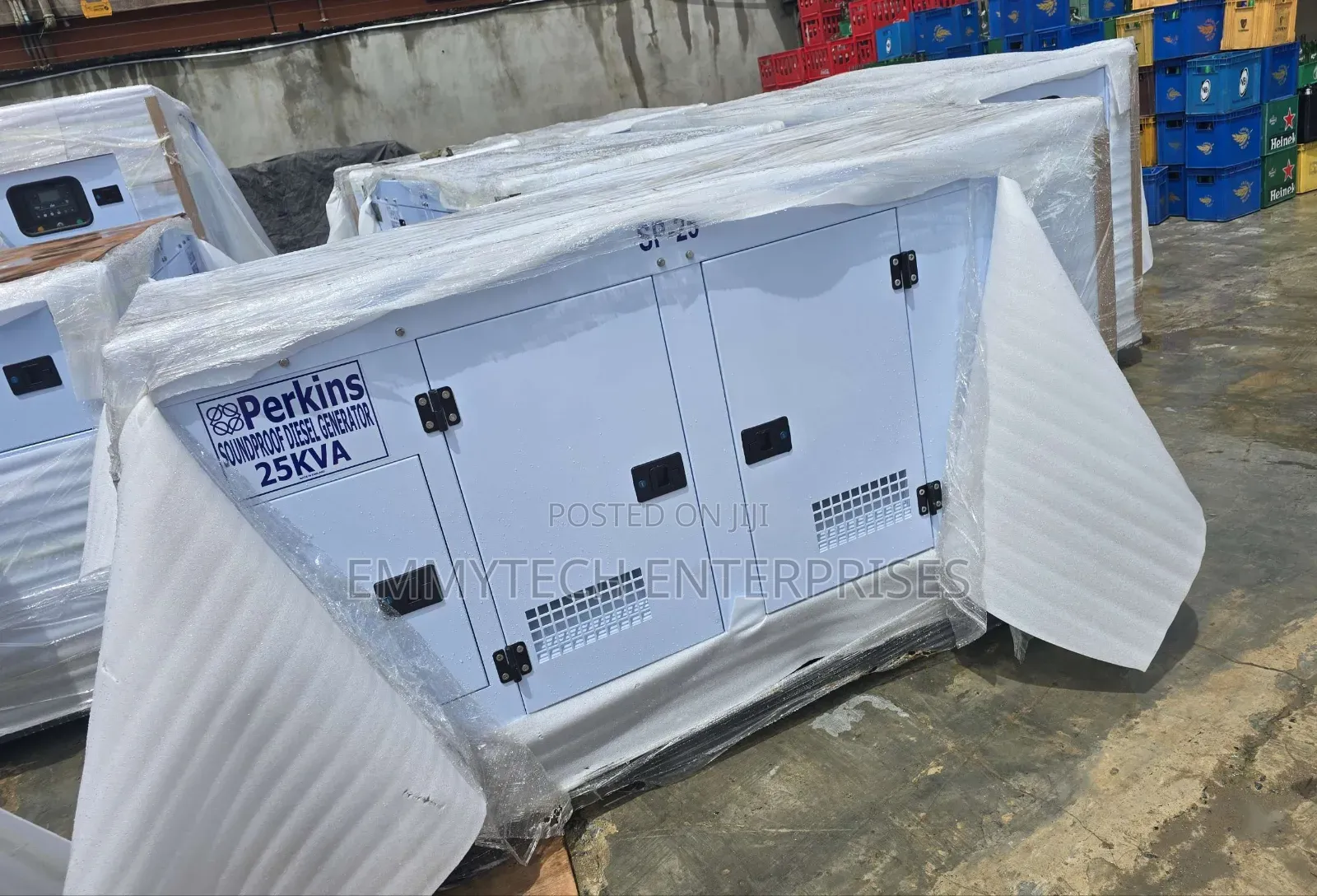 ☆¤Original Product Perkins Diesel Soundproof Gen 2years Wty Sp25kva
