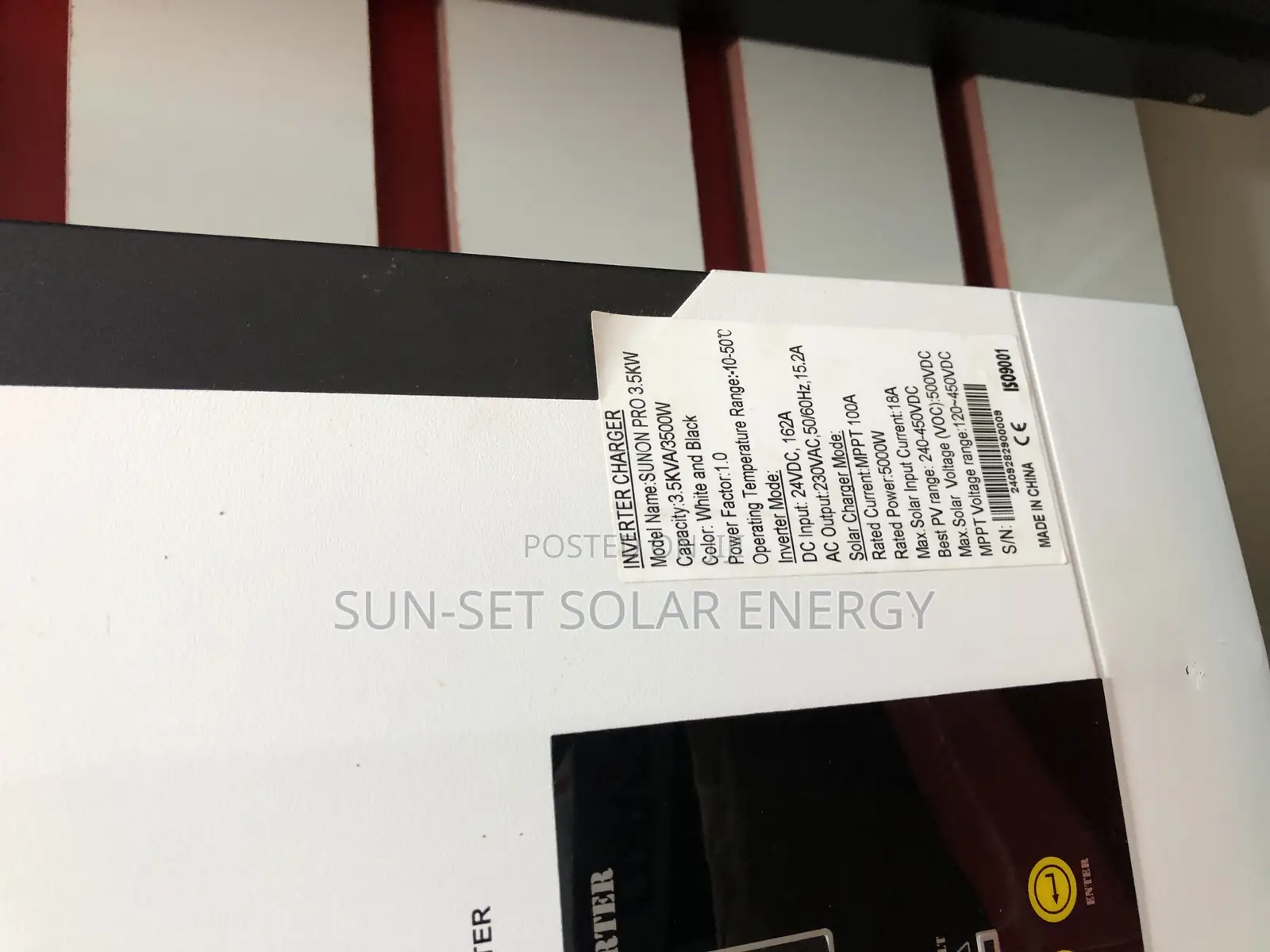 Sako Hybrid Inverter 3.5kva 24v With Warranty
