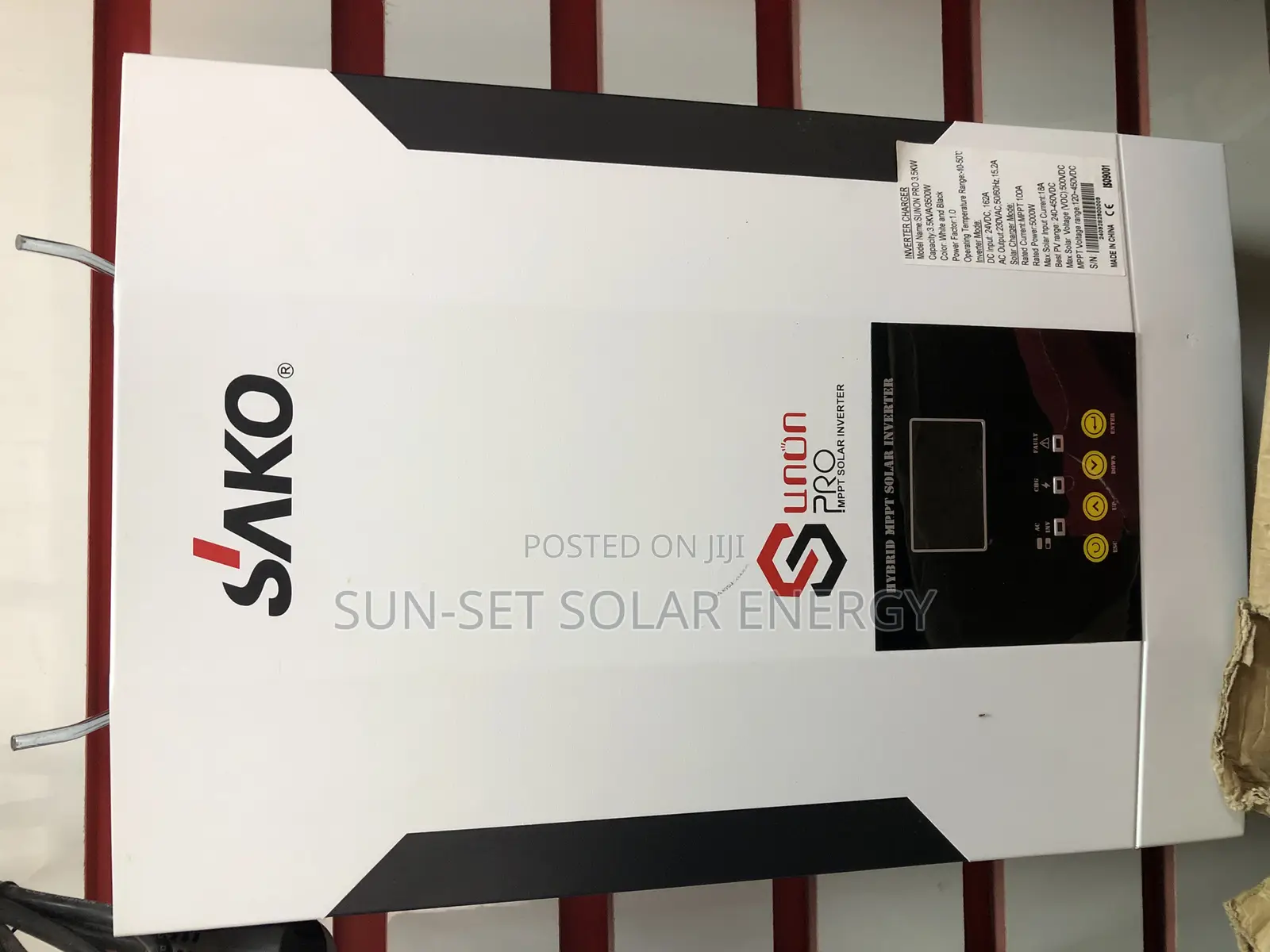Sako Hybrid Inverter 3.5kva 24v With Warranty