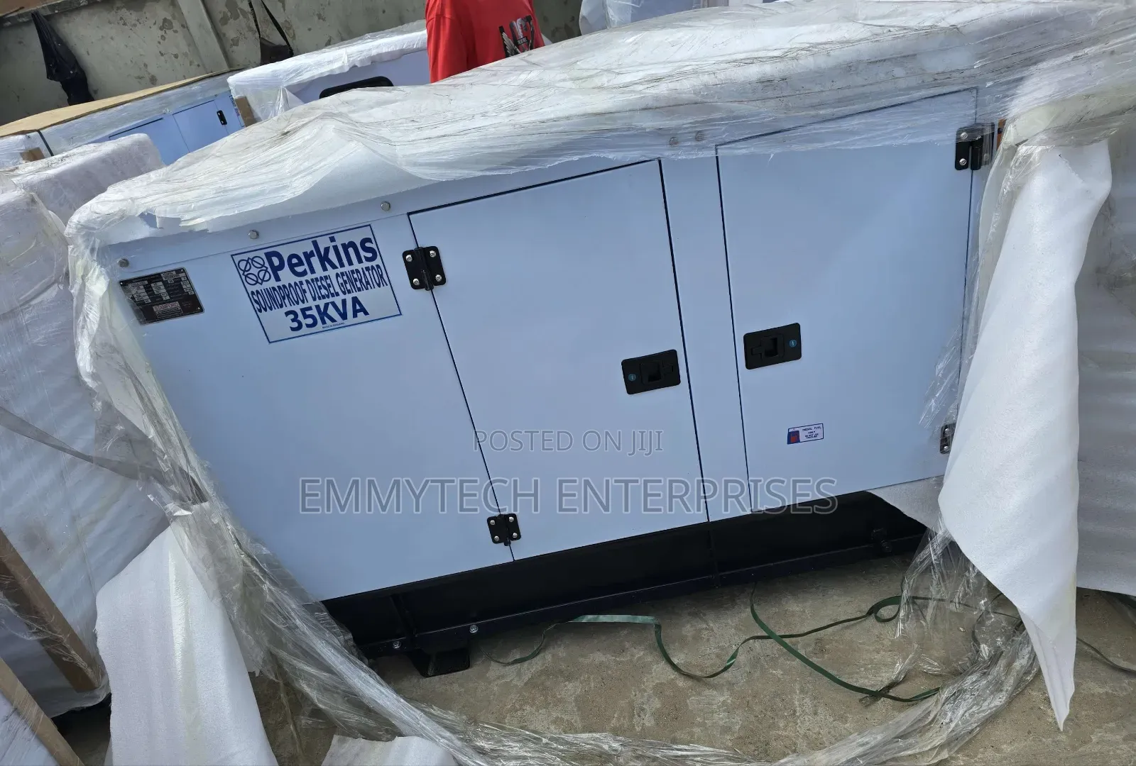 Sp35kva Perkins England Diesel Soundproof Gen 2years Wty