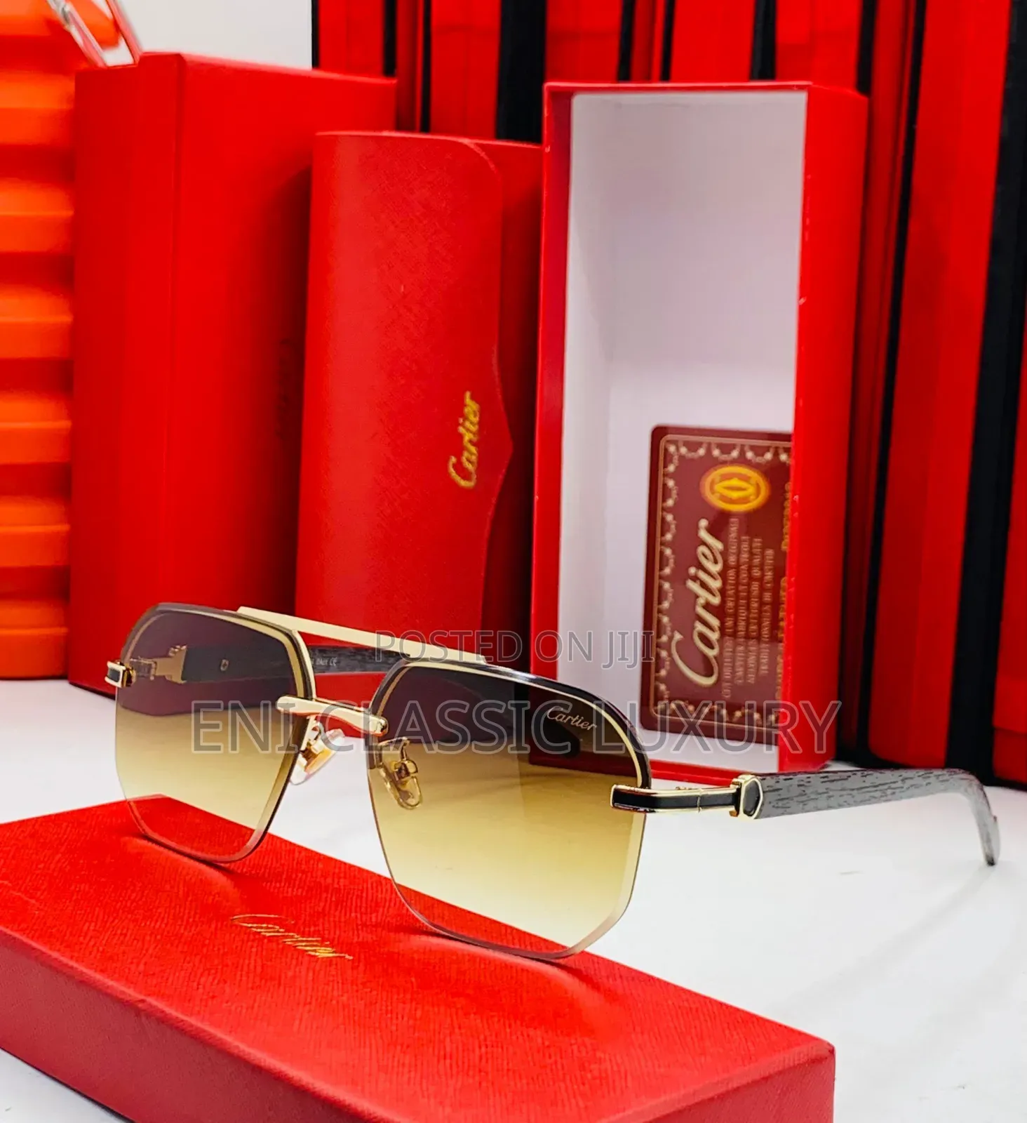 Pure Quality Luxury Eyewear Collection Cartier Well Banded Package