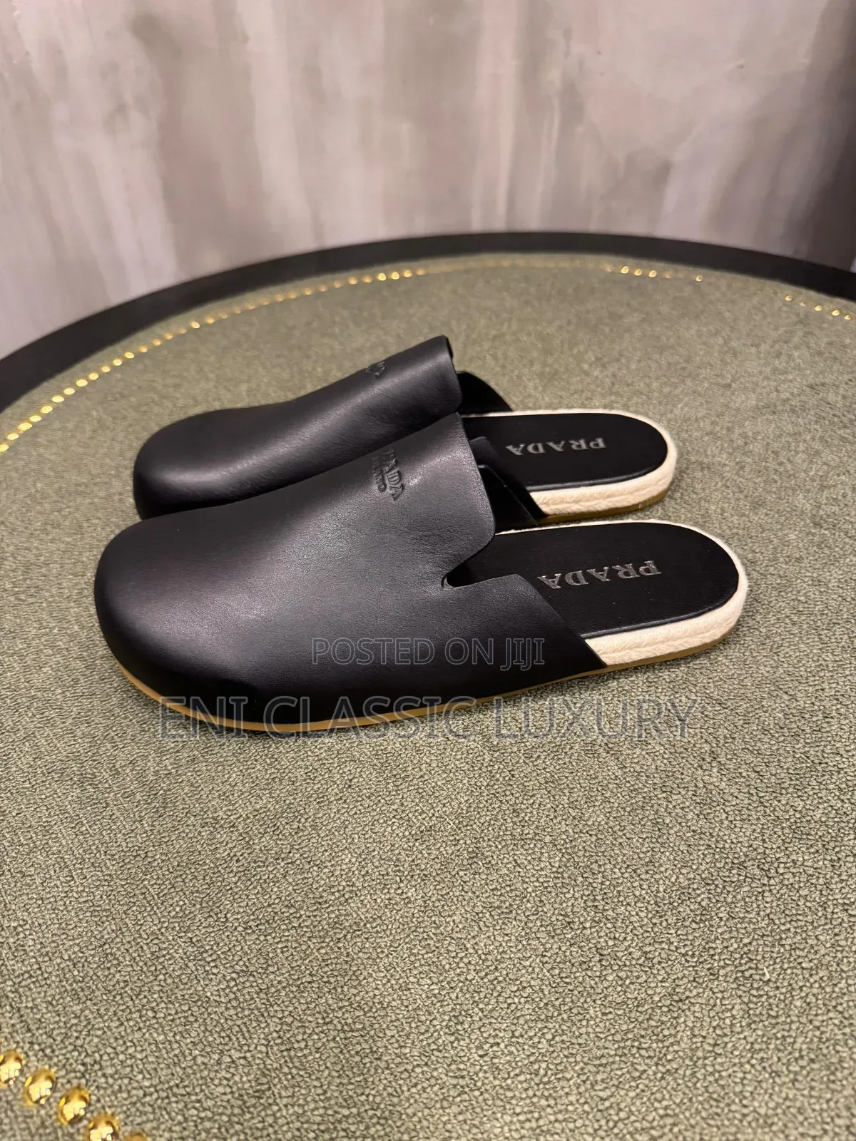 Pure Quality Luxury Men's Half Shoes Collection Prada Well Banded