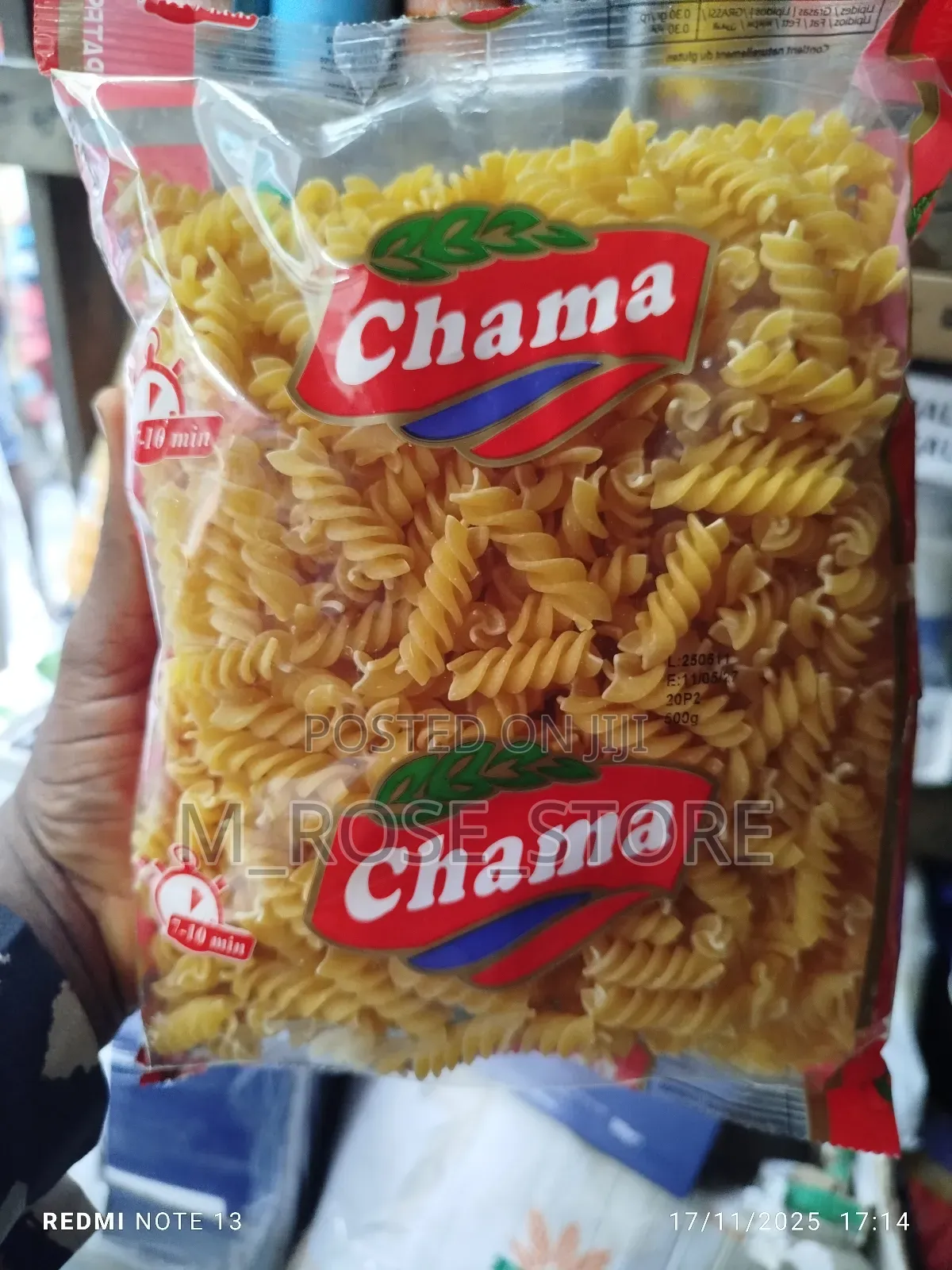 Chama Fusilli