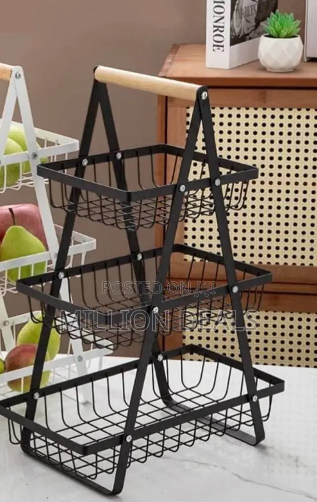 Versatile Home Storage Fruit Rack