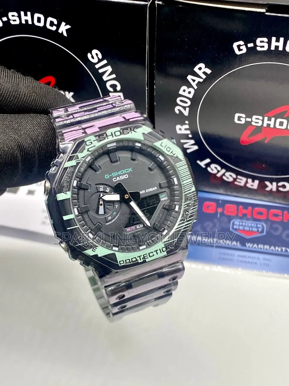 Dark Shade Multi Color G-Shock
